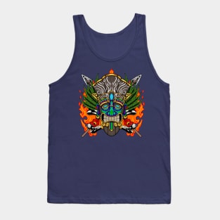 Tiki Mask 7.5 Tank Top